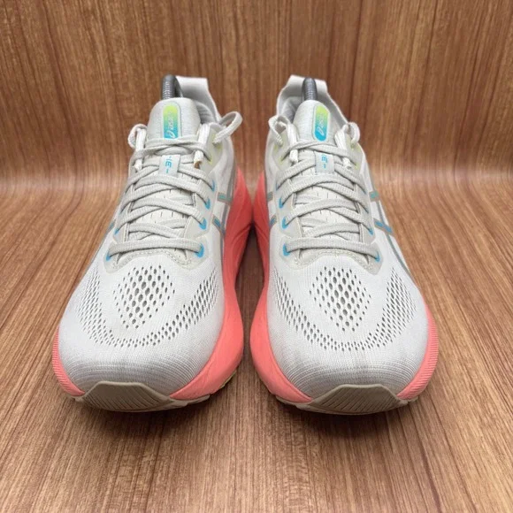 Asics Gel-Kayano 31 Running Shoes Birch Energy Aqua Womens Size 10 1012B670 - Picture 2 of 8